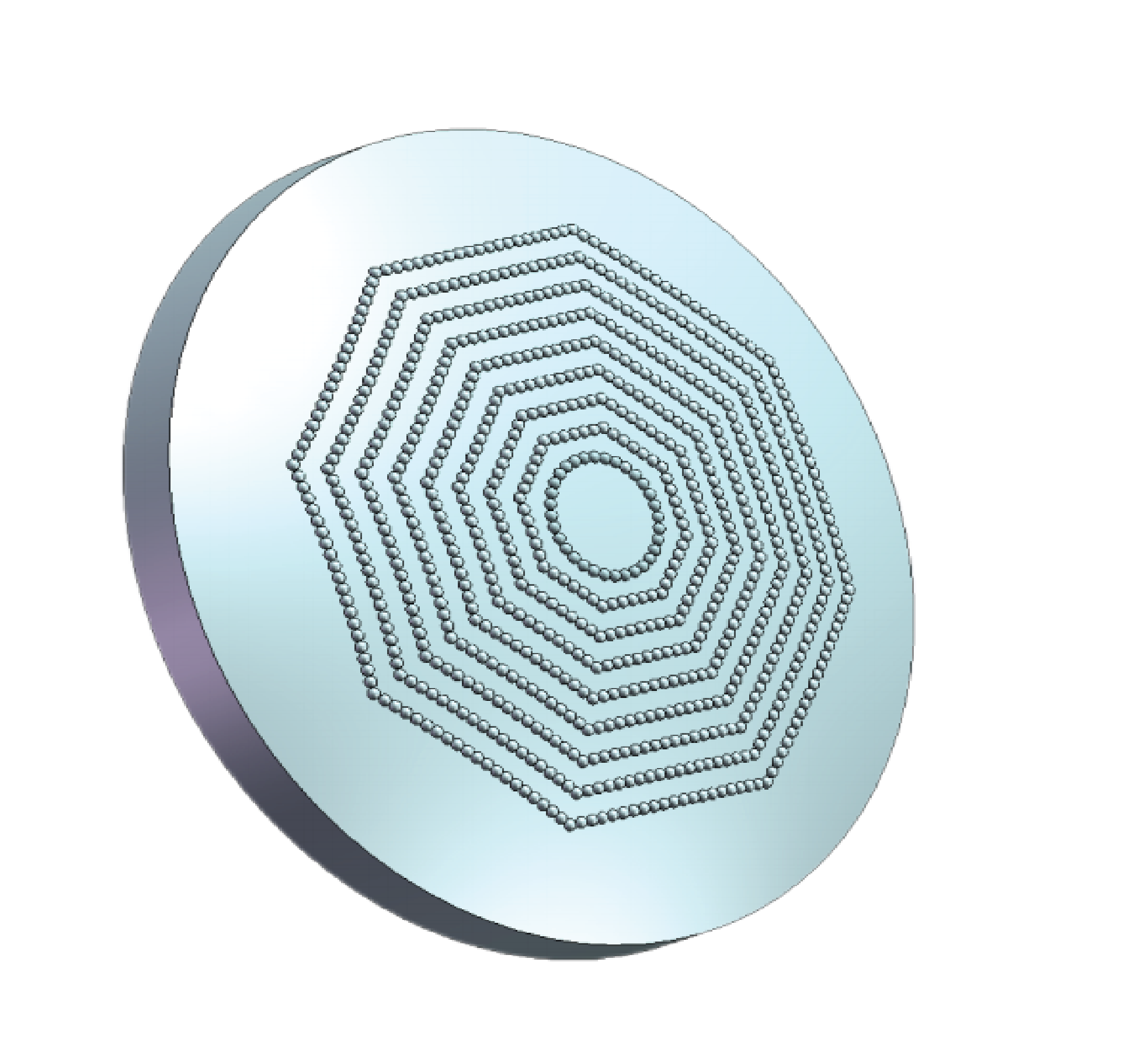 Myopia control lens with nine concentric microlens circles