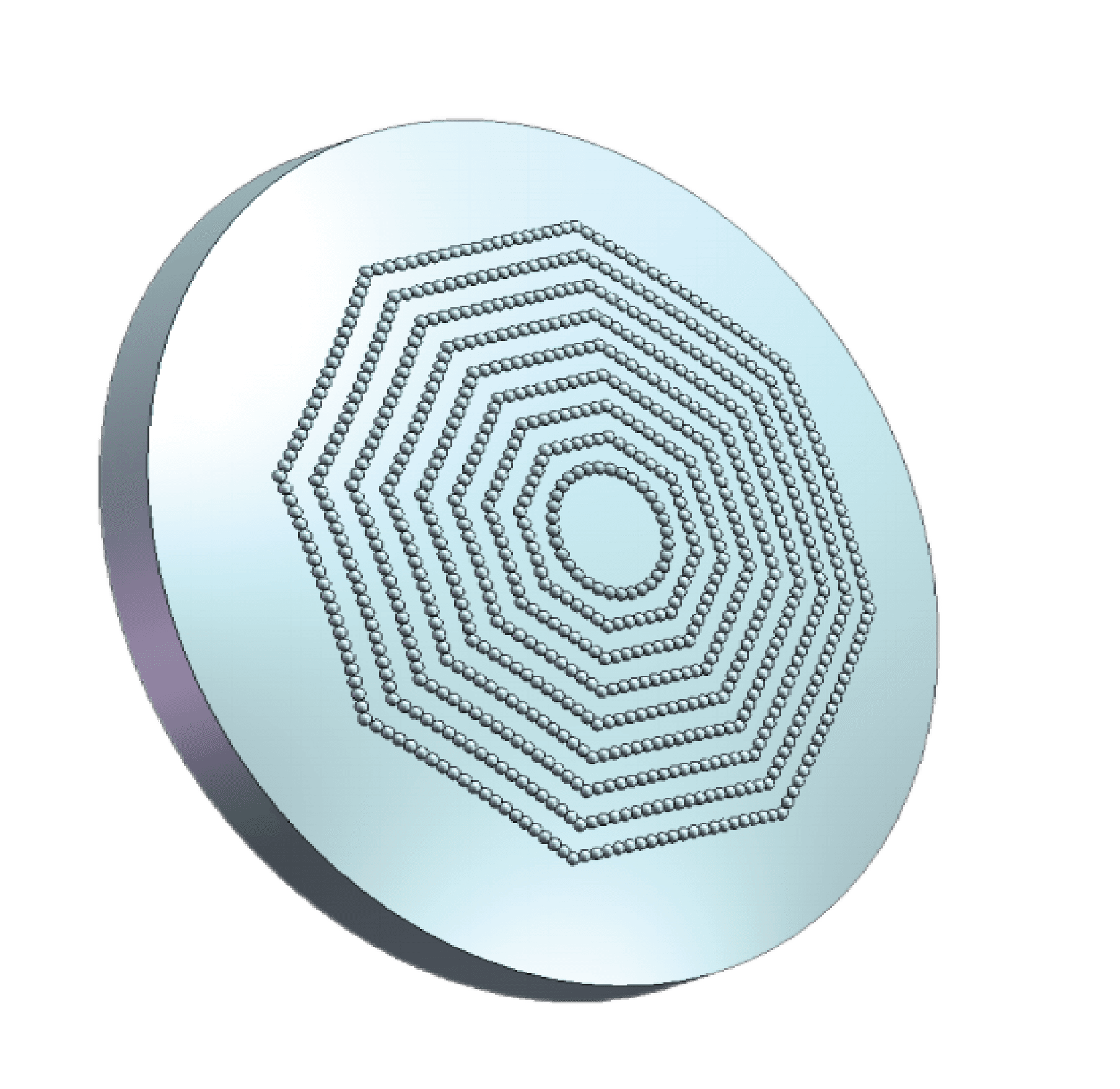 Myopia control lens with concentric octagonal microlenses